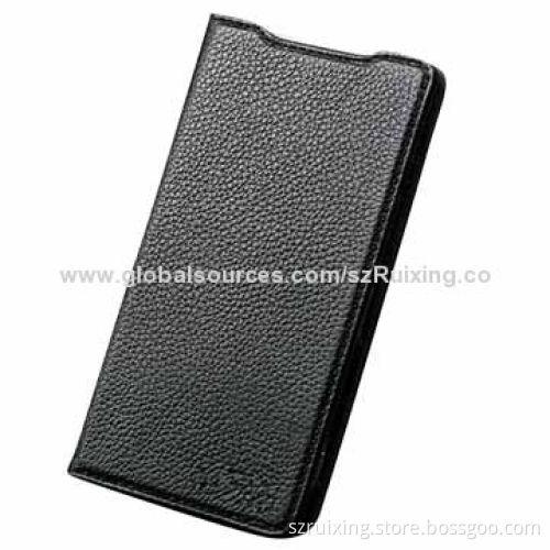 Genuine Leather Mobile Phone Cases for Sony Xperia Z2, Elegant Style and Very Classics